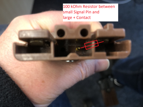 Anderson SBS75X Zero external charge connector.png